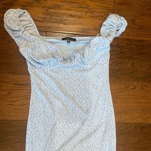 Blue 90s mini dress 🖤